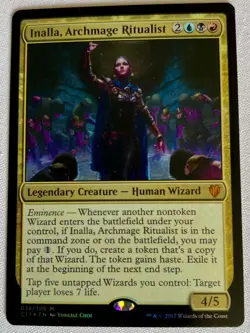 Inalla, Archmage Ritualist Commander 2017 Foil - Image 1