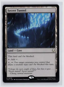 Secret Tunnel Foil R 0278 MTG Avatar: The Last Airbender - Image 1