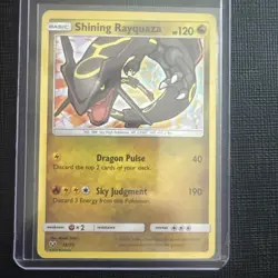 Shining Rayquaza 56/73 Shining Legends Holo. Almost Perfect Condition. Pokemon - Image 1