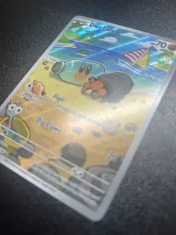 Dwebble 129/086 Holo Illustration Rare Black Bolt Pokemon Near Mint - Image 3