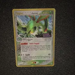 The Pokemon Company Pokemon TCG Flygon 7/110 Holon Phantoms Rev Holo 110 HP EN - Image 1