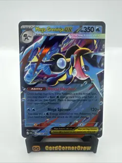 Pokemon TCG Mega Greninja ex NM - 022/086 - ME04: Chaos Rising English FAST SHIP - Image 1