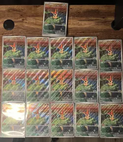 LOT OF 27 - Victini SVP208 Jumbo Pokemon card Black Star Promo Pokemon LOT OF 27 - Image 1