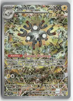 Magneton 159 Surging Sparks ETB Black Star Promo Pokemon English Card (LP) - Image 1