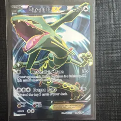 Pokemon Rayquaza EX 104/108 Roaring Skies Full Art Holo ENG 2015 - Image 1