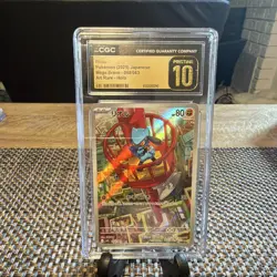 CGC Pristine 10 Riolu 068/063 Mega Brave Japanese Art Rare Holo 2025 - Image 1