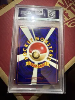 Nintendo Pokemon TCG Japanese Team Rocket Dark Weezing Holo Rare 110 PSA 10 - Image 3