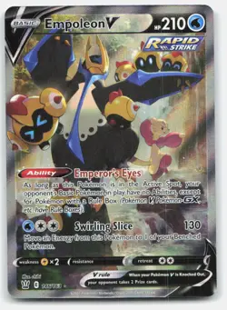 Empoleon V 146/163 Ultra Rare Battle Styles Pokemon Near Mint - Image 1