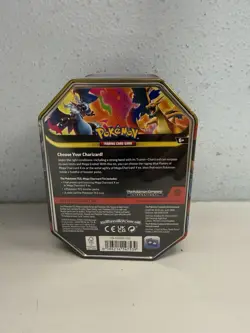 Pokemon TCG Mega Charizard Y ex Tin 4 Booster Packs & Charizard Promo Sealed - Image 2