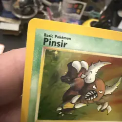 1999 Pokemon Pinsir 9/64 Holo No Symbol ERROR*Lightly Played - Image 2