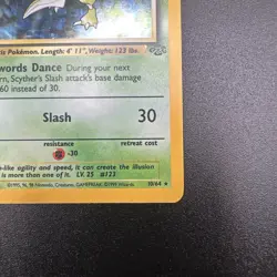 Scyther 017/130 Base Set 2 Holo Vintage Pokemon TCG - Image 4
