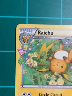 Raichu RC9/RC32 Common Generations Radiant Collection Pokemon NM - Image 2