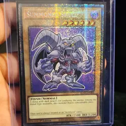 Konami Yu-Gi-Oh! Summoned Skull BLGG-EN001 (Starlight Rare) Foil 1st Edition - Image 1