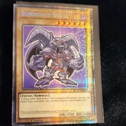 Konami Yu-Gi-Oh! Summoned Skull BLGG-EN001 (Starlight Rare) Foil 1st Edition - Image 2