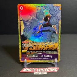 Gum-Gum Jet Gatling PRB2 – Alt Art R – The Best Vol. 2 – One Piece TCG – NM - Image 1