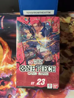 2025 Bandai One Piece STARTER DECK SHANKS #ST23 New Sealed MIB Rare Hard to Find - Image 1