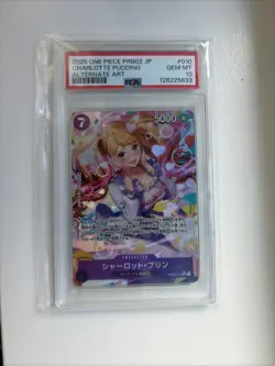 PSA 10 Charlotte Pudding PRB02-010 SUPER RARE Alt Art Parallel Japanese OnePiece - Image 1