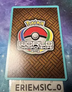NM Celebi Prime 2012 World Championships Zachary Bokhari 92/102 Pokemon card - Image 4