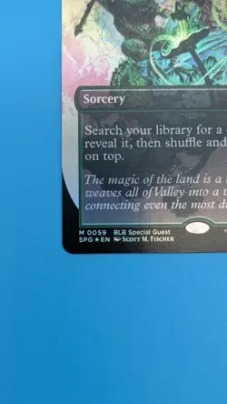 MTG Sylvan Tutor - SPG Special Guest #59 Foil - Near Mint - Image 4