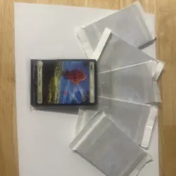 MTG Final Fantasy NON-FOIL Full Art Basic Land Sets (6x packs from bundle) - Image 1