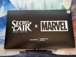 MTG Secret Lair x Marvel's Iron Man Rainbow Foil Edition - SEALED - Image 1
