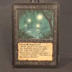 MTG Alpha "Will-O-The-Wisp" LP Hard To Find! Will O The Wisp - Image 1