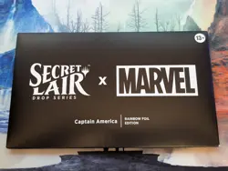 MTG Secret Lair x Marvel's Captain America Rainbow Foil Edition - SEALED - Image 1