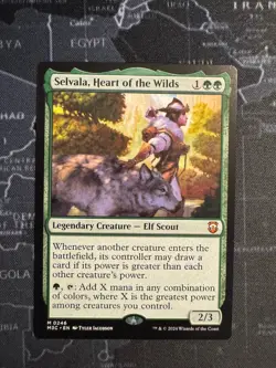 Selvala, Heart of the Wilds NM MTG Commander: Modern Horizons 3 Regular - Image 1