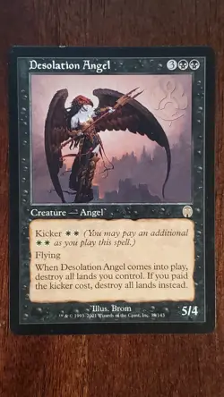 Desolation Angel Apocalypse EX/LP #38 MTG Magic the Gathering Creature Rare - Image 5
