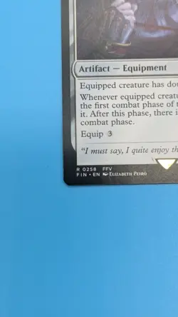 MTG Genji Glove - Final Fantasy FFV Artifact Equipment Rare NM - Image 4