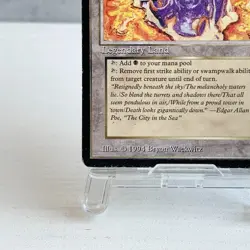 MTG Urborg Legends 1994 Rare Legendary Land Old School Vintage Black Mana - Image 4