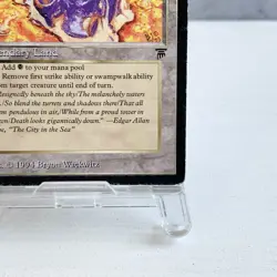 MTG Urborg Legends 1994 Rare Legendary Land Old School Vintage Black Mana - Image 5