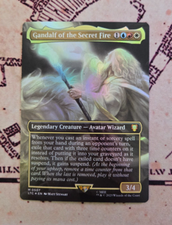 MTG Foil Gandalf of the Secret Fire Lord of the Rings Tales of Middle Earth NM - Image 1