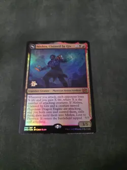 MTG - Mishra, Claimed by Gix - Foil - Prerelease Promo NM - CRIMP ERROR - Image 1