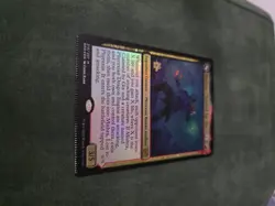 MTG - Mishra, Claimed by Gix - Foil - Prerelease Promo NM - CRIMP ERROR - Image 2