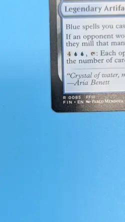 MTG The Water Crystal - Final Fantasy FFIII Legendary Artifact Rare NM - Image 4