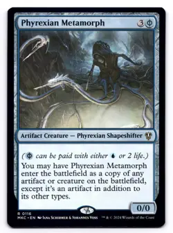 Phyrexian Metamorph NM Commander: Murders at Karlov Manor 0116 MTG Regular - Image 1