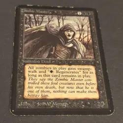 MTG Alpha "Zombie Master" Magic The Gathering HP *Not Listed Often* - Image 4