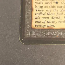 MTG Alpha "Zombie Master" Magic The Gathering HP *Not Listed Often* - Image 5