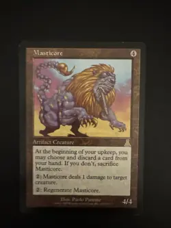 Masticore Urza's Destiny Artifact Rare MTG Card FREE SHIPPING NM - Image 1