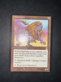 Masticore Urza's Destiny Artifact Rare MTG Card FREE SHIPPING NM - Image 2
