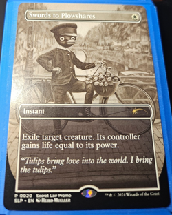 Magic The Gathering MTG - Swords to Plowshares 0020 - Secret Lair Promo - MiNT - Image 2