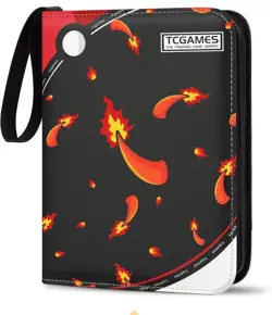 TCGAMES Card Binder for Pokemon Card Binder 4-Pocket, 440 Pockets - Image 1