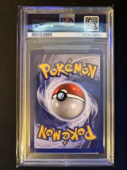 PSA 8 NM - MT MOLTRES HOLO 12/62 POKEMON FOSSIL 1999 New Fresh Cert - Image 2