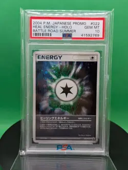 PSA 10 Heal Energy 022 / PCG-P Battle Road Summer Promo 2004 Japanese Pokemon 22 - Image 1
