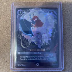 Touch the Sky - Enchanted 240/204 - Disney Lorcana Wilds Unknown Card - NM - Image 4