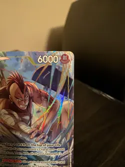 Bandai One Piece Card Game Wyper OP05-114 OP-05 Alt Art Foil SR EN 6000 - Image 5