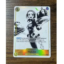 Bandai One Piece Card Game Makino Alt Art Foil Character ST13-012 ST13 - Image 1