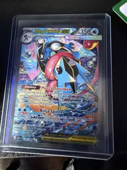 Mega Greninja ex 116/086 Chaos Rising Special Illustration Rare Pokemon Card - Image 2