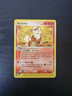 Arcanine EX Sandstorm 15/100 Pokemon Card - Image 1